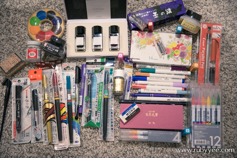 Japan Haul 2 - Art Supplies 