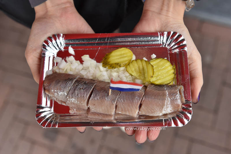 Amsterdam Raw Herring | www.rubyyee.com